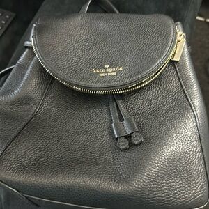 Kate Spade Small Black Backpack
